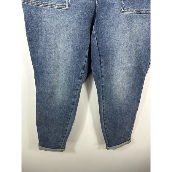 Judy Blue Denim Jogger Jeans Medium Wash Size 14W NEW - Picture 8 of 14